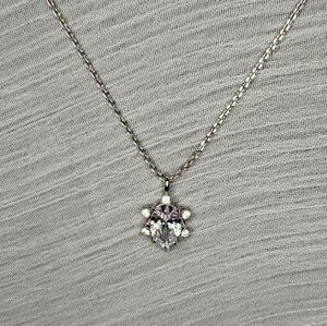 Clear Stone Necklace